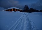 Cicerana's hut in winter